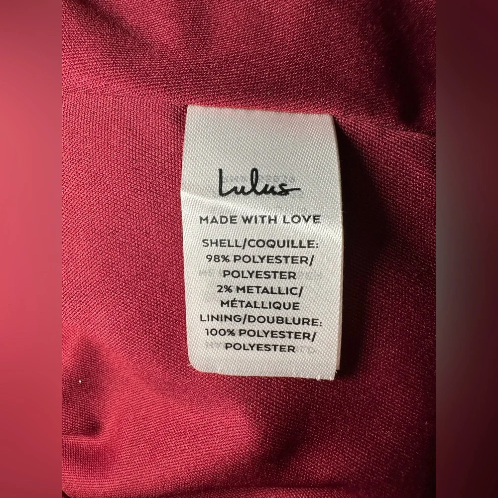 Lulus Stop the Show Glitter Skater Womens Dress Pink Purple - Size Small - Picture 11 of 12